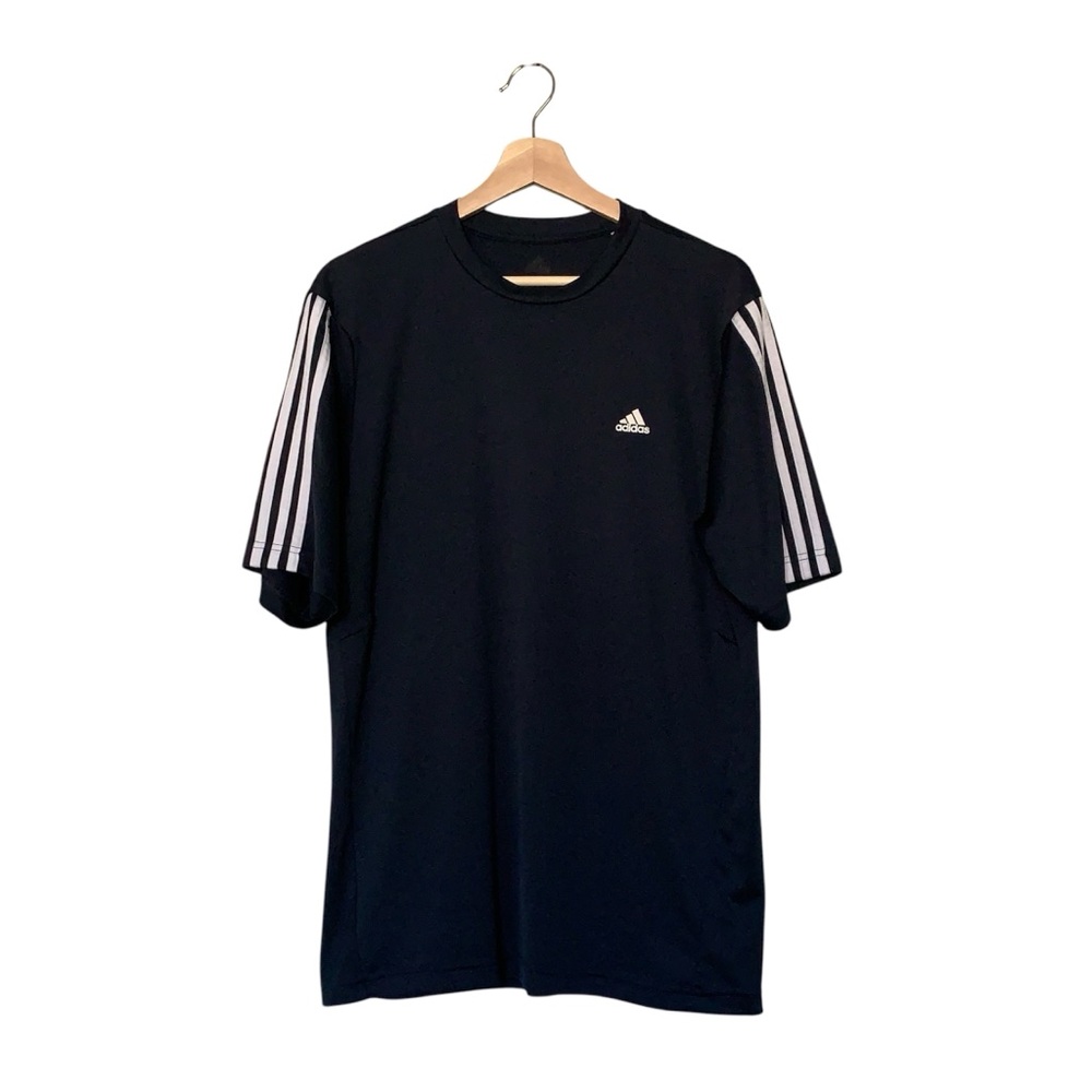 Adidas Men's Navy T-Shirt Size L
